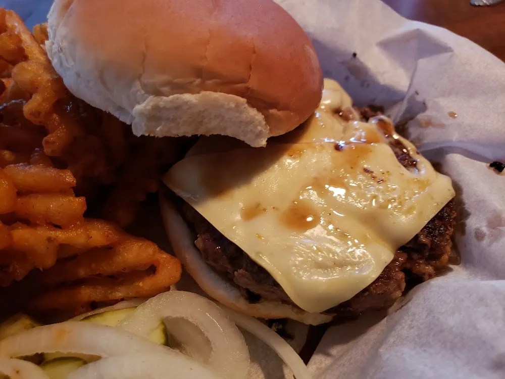 Bourbon Cheeseburger